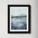 AllModern Coastal Horizon II by Victoria Borges - Picture Frame Graphic Art Print on Paper in Blue/Gray | 14 H x 11 W x 1 D in | Wayfair