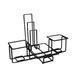 Prep & Savour Wire Condiment Caddy W/Menu Holder - 7.6 x 5 x 6 Inches in Black | 6 H x 7.6 W x 5 D in | Wayfair 29E018C35E8B4BC1909E4F99961002B5