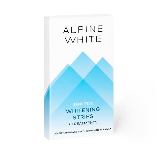 ALPINE WHITE Whitening Strips Sensitive Zahnaufhellung & Bleaching