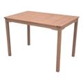 Holz-Gartentisch »Pittsburgh« rechteckig 110 x 70 cm braun, Garden Pleasure, 110x75x70 cm