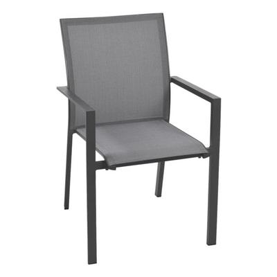 Garden Pleasure 2-tlg. Gartenstuhl-Set »Rana« grau, 63x89 cm