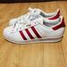 Adidas Shoes | Adidas Superstar | Color: Red/White | Size: 9.5 Mens/ 11 Womens