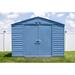 Arrow 10 ft. W x 8 ft. D Metal Storage Shed in Blue/Gray/Green | 90.63 H x 123.25 W x 95.25 D in | Wayfair SCG108BG