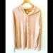 Anthropologie Tops | Anthropologie Pastel Pink Ribbed Hoodie Size L | Color: Pink | Size: L