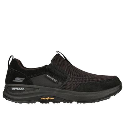 Skechers Men's GOwalk Outdoor - Andes Slip-On Shoes | Size 9.0 | Black | Textile/Leather