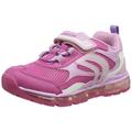 Geox Girl's J Android Girl D Sneakers, Fuchsia Pink, 13 UK