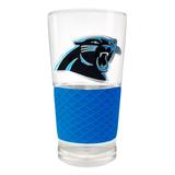 Carolina Panthers 22oz. Pilsner Glass with Silicone Grip