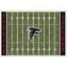 Imperial Atlanta Falcons 7'8'' x 10'9'' Home Field Rug