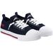 Women's FOCO New England Patriots Knit Canvas Fashion Sneakers