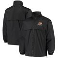 Men's Dunbrooke Black Cincinnati Bengals Triumph Fleece Full-Zip Jacket