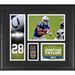 Jonathan Taylor Indianapolis Colts Framed 15" x 17" Player Collage with a Piece of Game-Used Football