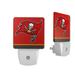 Tampa Bay Buccaneers Stripe Design Nightlight 2-Pack