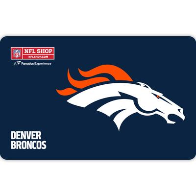 Denver Broncos NFL Shop eGift Card ($10 - $500)
