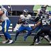 Cam Akers Los Angeles Rams Unsigned Running with Ball vs. Seattle Seahawks Photograph