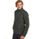 TOG 24 Pyrah Men's Warm Sherpa Fleece Jacket with Full Zip Pine Green