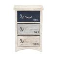 Juniper + Ivory 30 In. x 19 In. Coastal Chest White Wood - Juniper + Ivory 92394