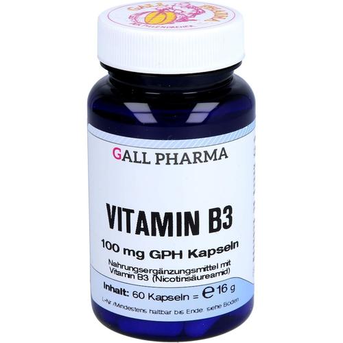 Hecht-Pharma – VITAMIN B3 100 mg GPH Kapseln Vitamine