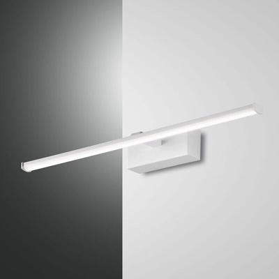 Fabas Luce Nala led Badezimmer-Überspiegelleuchte Weißglas, IP44