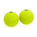 Solid Rubber Balls Dog Toys, Medium, Pack of 2, Yellow