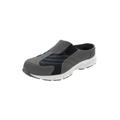 Wide Width Men's Land-to-Sea Slides by KingSize in Grey Midnight Teal (Size 15 W)