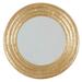 Juniper + Ivory 39 In. x 39 In. Glam Wall Mirror Gold Metal - Juniper + Ivory 16417