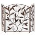 Juniper + Ivory Grayson Lane 30 In. x 45 In. Eclectic Fireplace Screen Brown Metal - Juniper + Ivory 71889