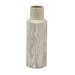 Juniper + Ivory 21 In. x 7 In. Contemporary Vase White Ceramic - Juniper + Ivory 59768