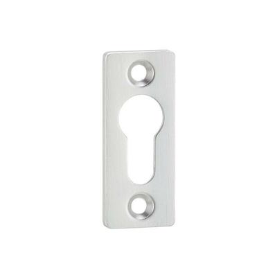 Schlüsselrosette 3319/0003 Aluminium F1 Schildstärke 8 mm pz kantig Image