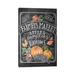 East Urban Home Autumn Farmers Market by Lily & Val - Wrapped Canvas Gallery-Wrapped Canvas Giclée Canvas in Black/Orange | Wayfair