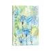 East Urban Home Floral Beauties Above by Krinlox - Wrapped Canvas Gallery-Wrapped Canvas Giclée Canvas in Blue/Green/White | Wayfair