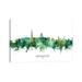 East Urban Home Washington DC Skyline Green by Michael Tompsett - Wrapped Canvas Graphic Art Print Metal | 26 H x 40 W x 1.5 D in | Wayfair