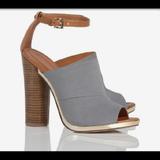 Rebecca Minkoff Shoes | *Sale* Rebecca Minkoff Ragini High Heel Sandal Shoe Sz 8 | Color: Gray | Size: 8