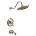Moen Weymouth M-Core 3-Series 1-Handle Tub & Shower Trim Kit, Valve Required in Gray | 9 H x 9 W in | Wayfair UTS33103NL