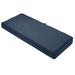 Arlmont & Co. Pina Outdoor Seat Cushion Polyester in Gray/Blue | 3 H x 42 W in | Wayfair EE13E1CE93194BB9BB08654230475502