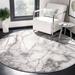 Gray 79 x 0.47 in Indoor Area Rug - Wade Logan® Swindle Abstract Grey/Silver Area Rug | 79 W x 0.47 D in | Wayfair 1F756BC4933E49008457E403D7D91466