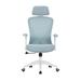 The Twillery Co.® Arjun Ergonomic Mesh Task Chair Upholstered/Mesh in Blue | 46.06 H x 24.8 W x 24.61 D in | Wayfair