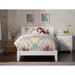 Amodio Solid Wood Panel Bed by Mack & Milo™ kids Wood in White | 37.25 H x 43.63 W x 77.25 D in | Wayfair 8FD7611C148D497AADE1E4F895C94E7A