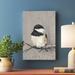 Andover Mills™ Winter Bird IV by Jade Reynolds Painting Print on Canvas Canvas | 37.13 H x 25.13 W x 1.125 D in | Wayfair