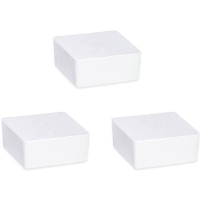 Wenko - Raumentfeuchter Cube Nachfüller 1000 g, 3er Set, 3er Set, Weiß, Calciumchlorid weiß - weiß