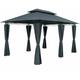 Casaria - Pavillon 3x4m Gartenzelt Garten Seitenteile Metall Wasserabweisend Topas anthrazit