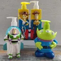 Bouteille de shampoing Toy Story SpidSuffolk Woody Buzz Lightyear Alien Model Toy Box savon pour