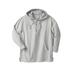 Plus Size Women's Gauze Hoodie by KingSize in Sand Grey (Size 4XL)