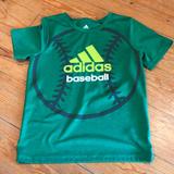 Adidas Shirts & Tops | Adidas Boys Dri Fit T-Shirt 7x | Color: Green | Size: 7xb