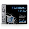 BOTANICY Blue Boost Complex - mit Safran, OPC, Maca, Zink, Ginseng, L-Arginin, Selen und Vitamin B6, für männliche Vitalität, Potenz und Libido (30 Kapseln, Monatspack)