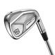 Wilson Staff Golfschläger-Eisensatz, Staff Model CB, 4-PW, R-Flex, Für Rechtshänder, Schaft aus Stahl, 7-teilig, Silber, WGR200035R