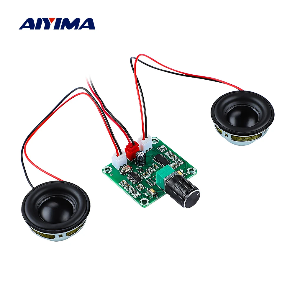 AIYIMA PAM8403 amplificateur de puissance compatible Bluetooth carte Audio 5Wx2 Hifi Home cinéma stéréo Mini ampli bricolage haut-parleur BT Portable