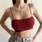 Soutien-gorge push-up sexy pour femme lingerie féminine haut court rembourré tubulaire sans