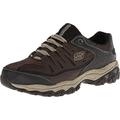 Skechers Herren Afterburn Memory-Foam Schnürschuh, Braun/Taupe, 39.5 EU