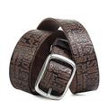 Lois - Belts for Men - Handmade Mens Belt for Jeans, Work or Casual Wear - Leather Belt Casual Design. Comfortable Mens Leather Belts 49810, Leather