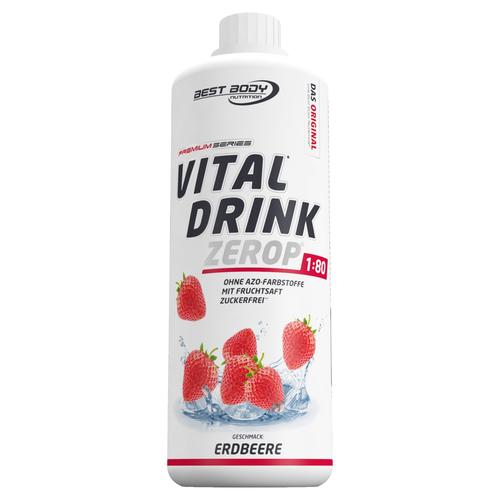 BBN Vital Drink Erdbeere 1000 ml Konzentrat